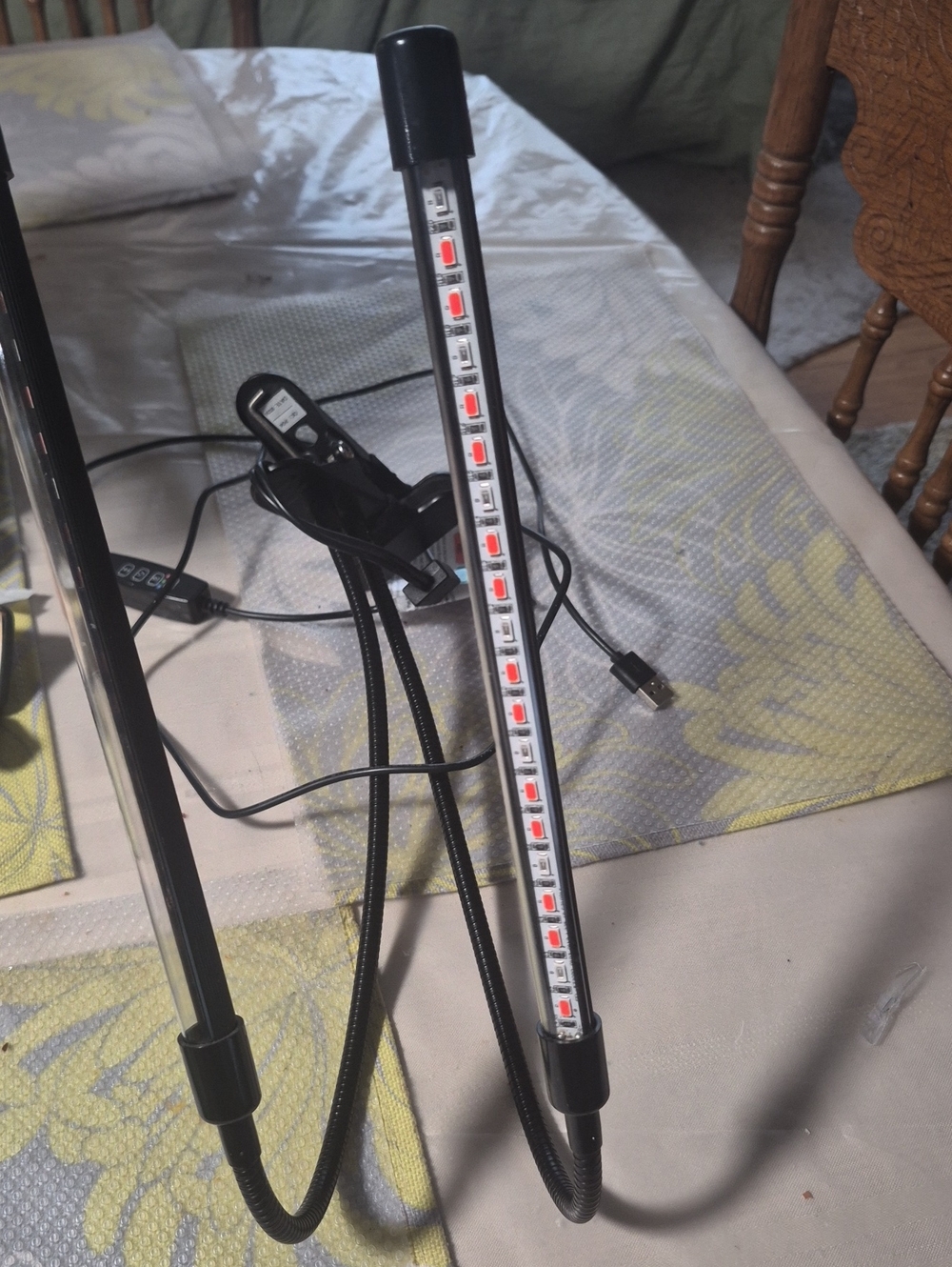USB Flexible LED Light Bar - Black